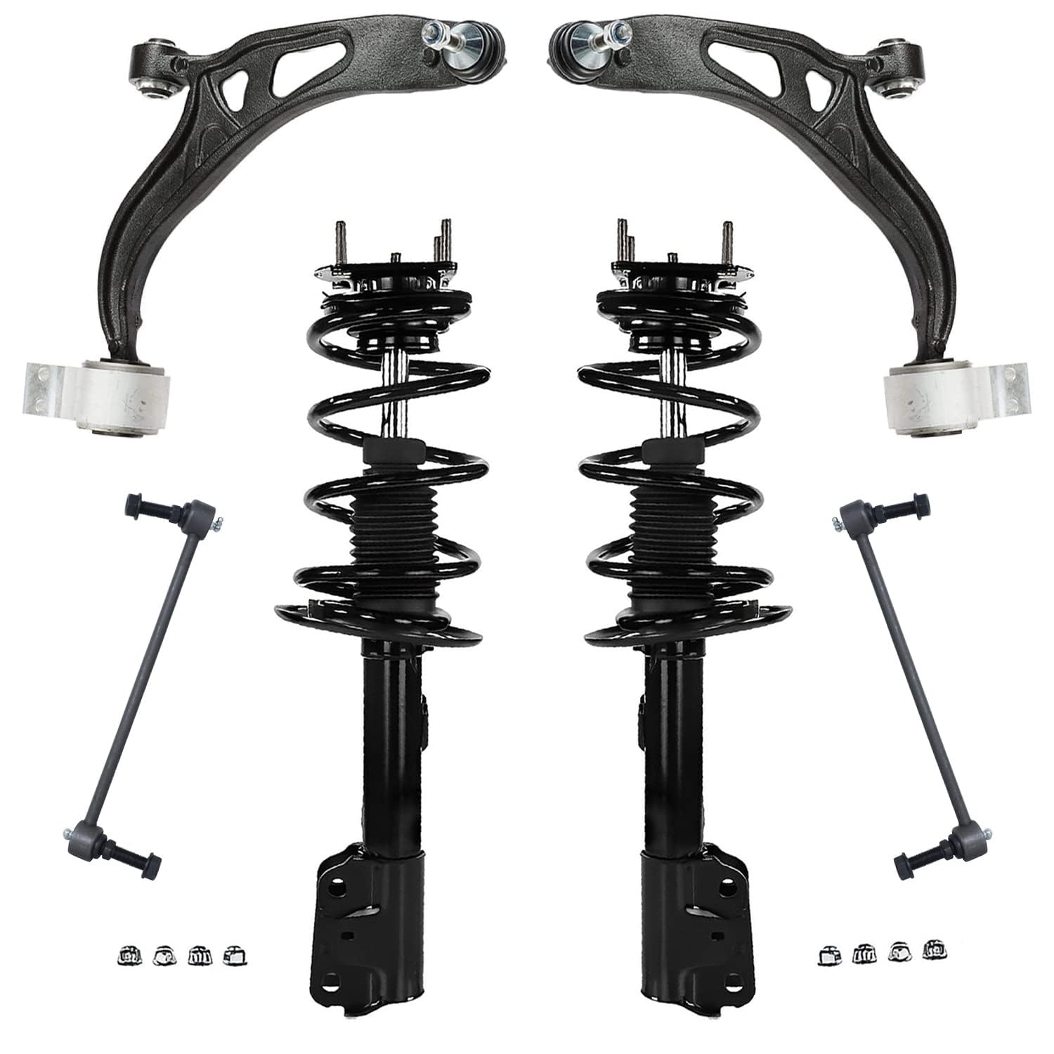 Detroit Axle - AWD Front End Kit for 2011 2012 2013 Ford Explorer