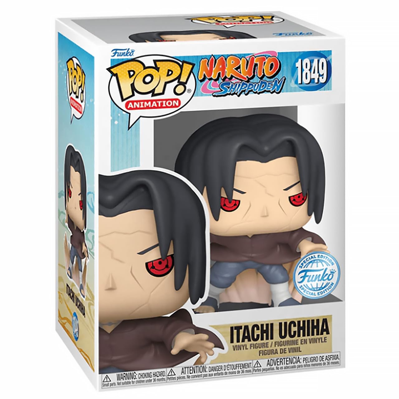 Funko Pop! Animation: Naruto - Anbu Itachi (chance d'édition spéciale Chase) - US