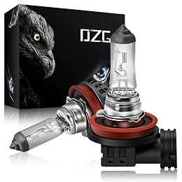 DZG H16 Halogen Bulbs 12V 19W 4300K Warm White Halogen Fog Light Replacement Bulbs, Pack of 2