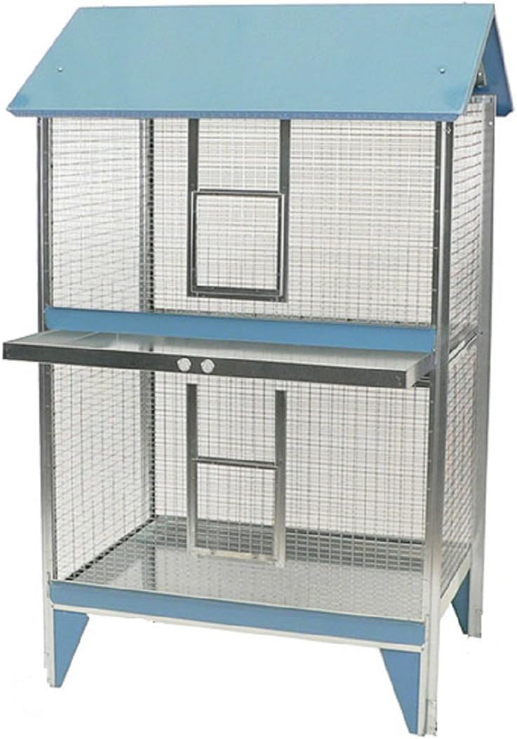 Cinciallegra Aviary / Bird Cage, 2 Levels, Rectangular