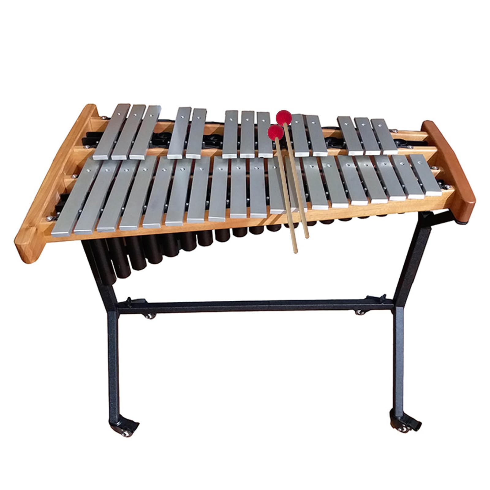 2 unids madera lana baquetas marimba percusión instrumentos musicales accesorios para principiantes kits de entrenamiento