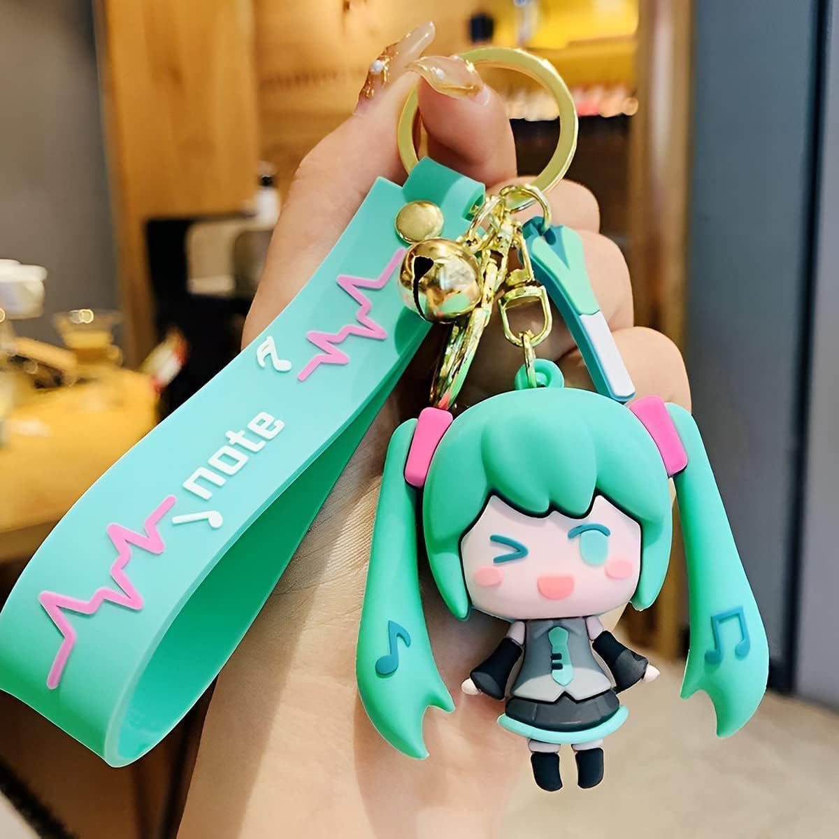 Amazon.co.jp: [FURLOU] 初音ミク キーホルダー キーチェーン 鍵