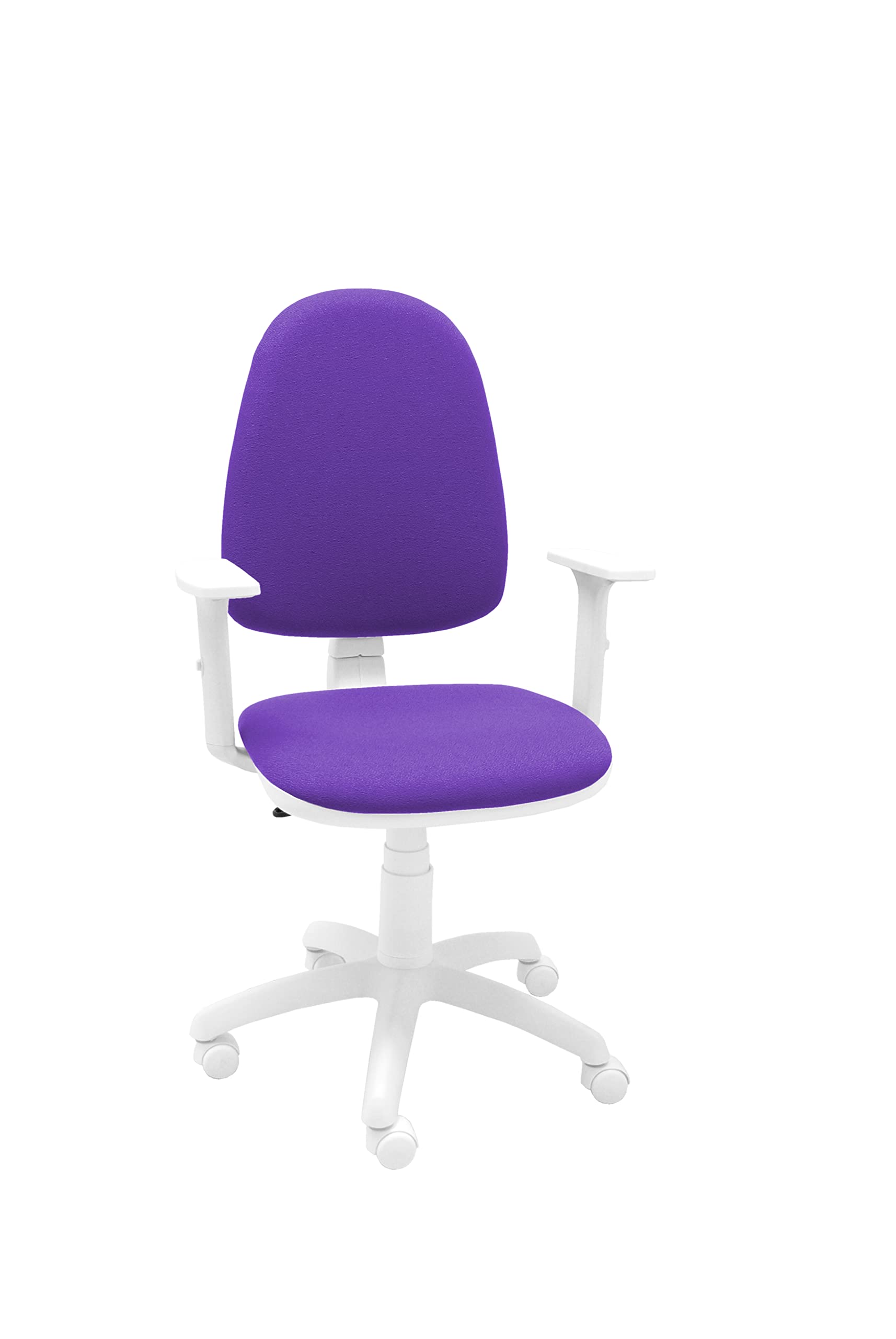 LSC- Silla giratoria Oficna y Escritorio (con Brazos) Ergonómica (Mod Torino) (Lila)