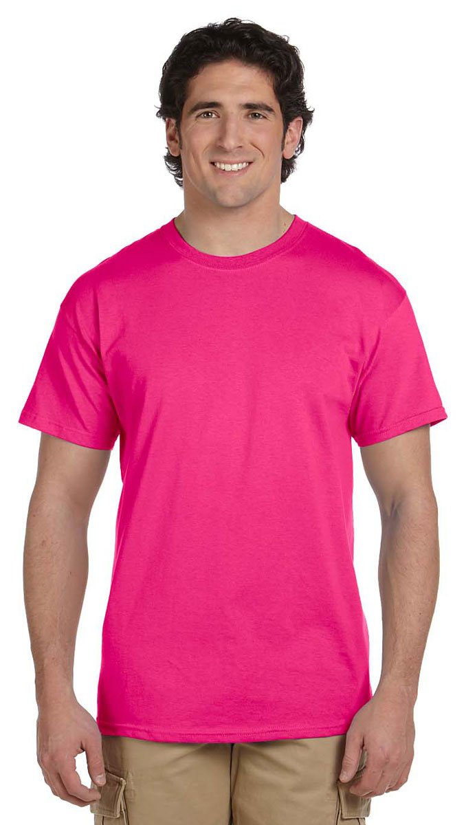 Gildan G200 Adult Ultra Cotton T-Shirt, Heliconia, Medium