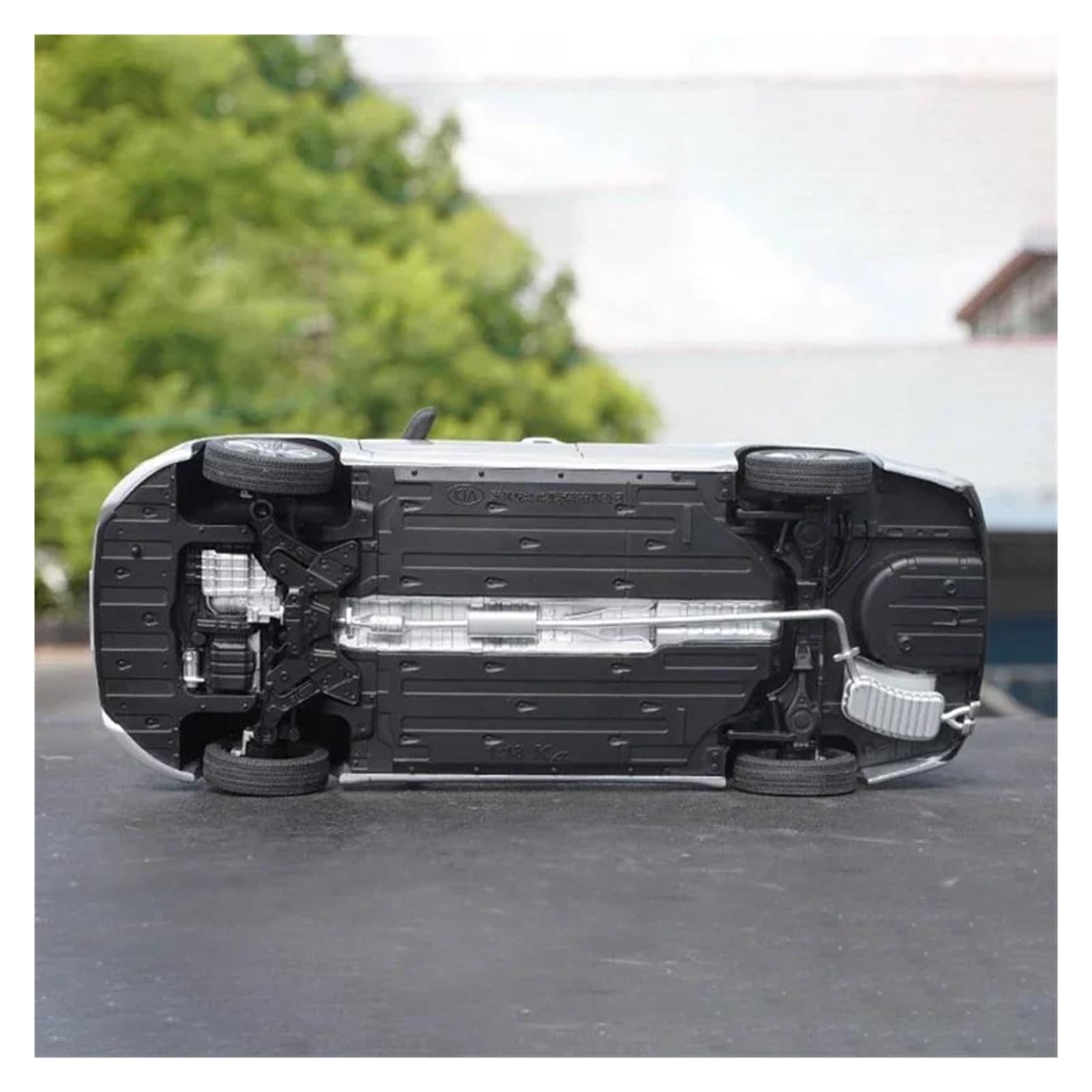 Metallo Scala Replica 1 18 per Kia K4 pressofuso in lega modello di auto simulazione collezione arredamento casa Hobby Veicoli Giochi Set