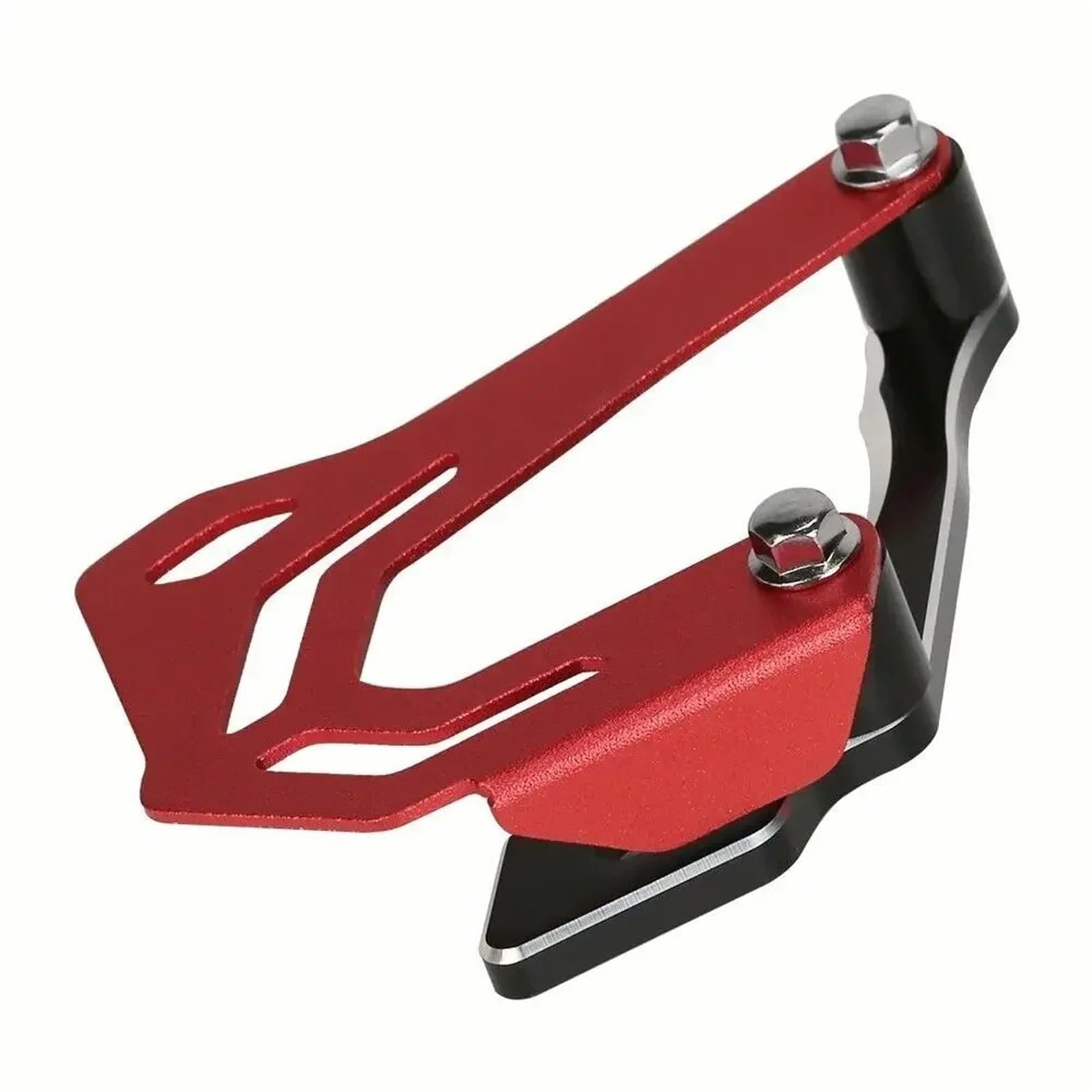 Protector de cadena y piñón YZ125 en aluminio anodizado rojo 8