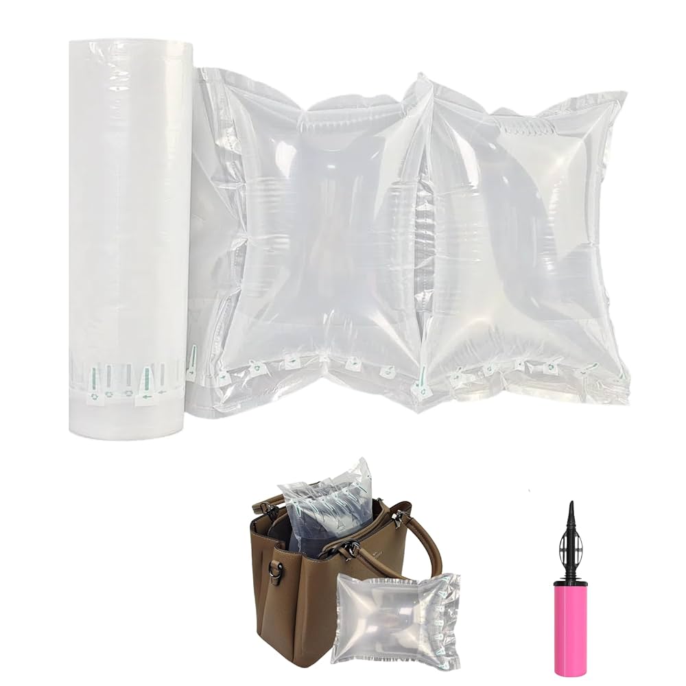 Air Cushion Packaging Bags Shock Proof , Inflatable Packing Air Bags Different Size