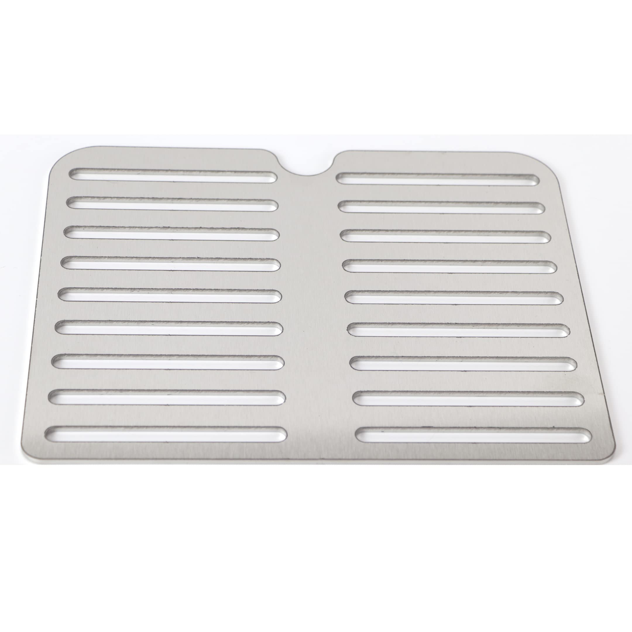 Griglia di ricambio in acciaio inox, compatibile con barbecue a gas Weber (Go Anywhere) (2 metà)
