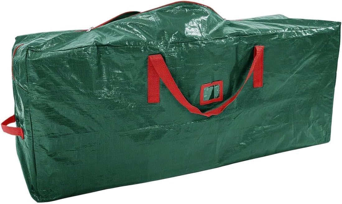 7.5Inch Artificial Christmas Tree Storage Bag,Christmas Decor Storage Bag,Made of PE waterproof material,Reinforced handles & double zipper design,Ideal for storing holiday decorations &everyday items