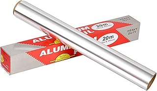 Heavy Duty and Reliable Tin Foil, Essential for Cooking and Food Preservation Wrap Aluminum Metal Tin Foil Paper Food Pack...
