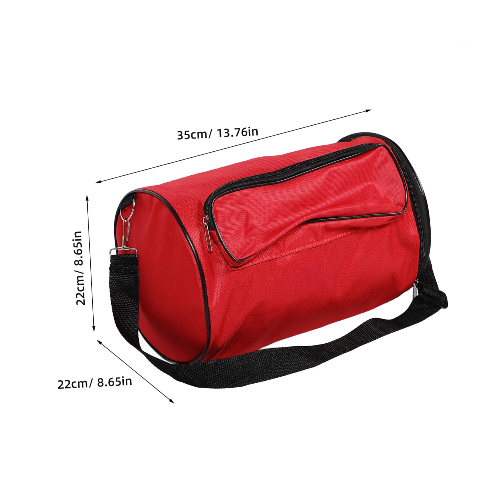 Holibanna Wear Resistant Waist Drum Bag Compact Oxford Cloth Pouch for Easy Carrying and Lightweight Drum Storage present for Musicians and Fitness Enthusiasts