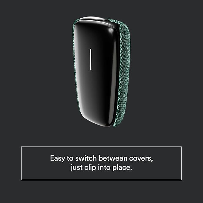 Ploom X Fabric Back Panel - Grip & Device Protection - Green