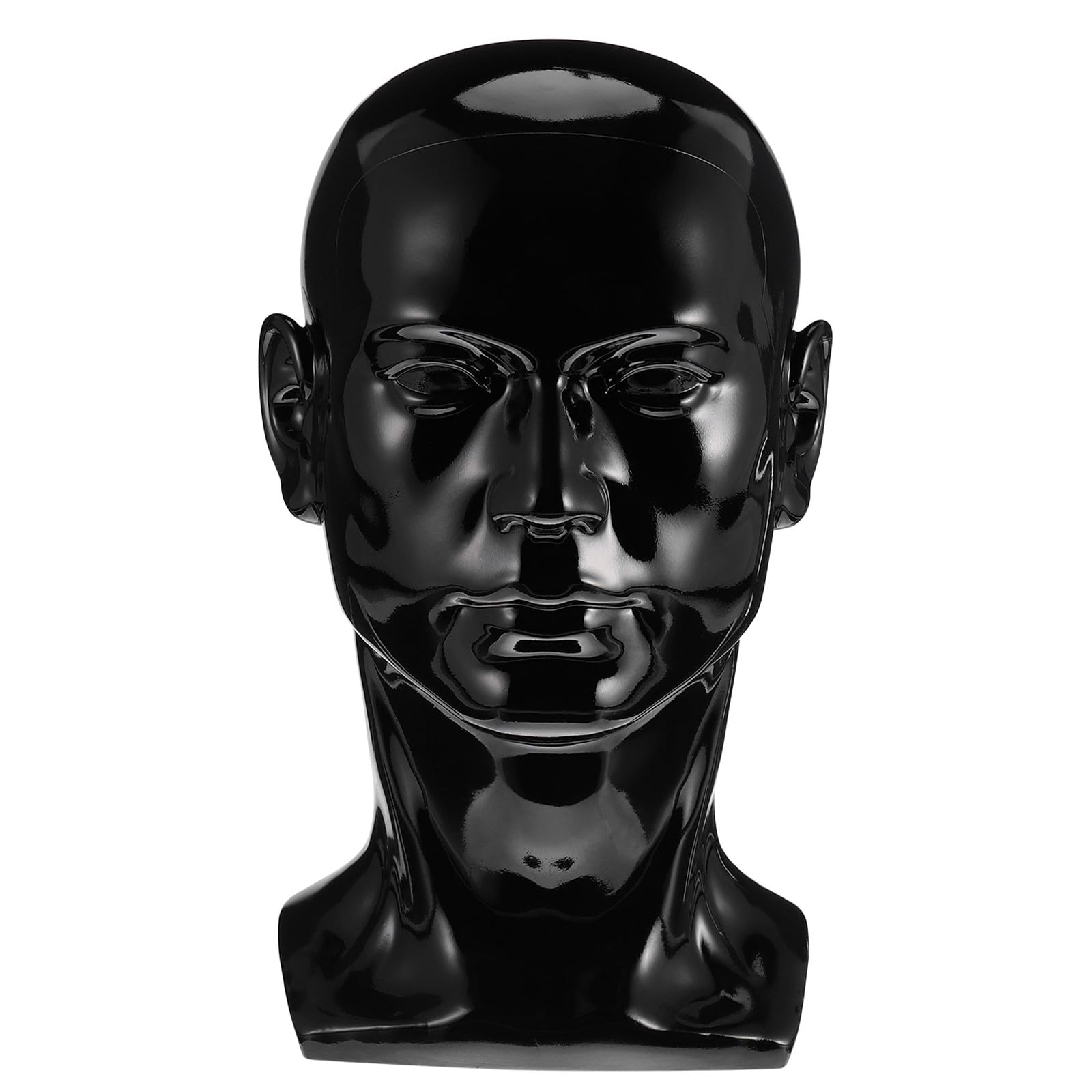 Cabeza de maniquí realista con proporciones exactas para una exhibición natural