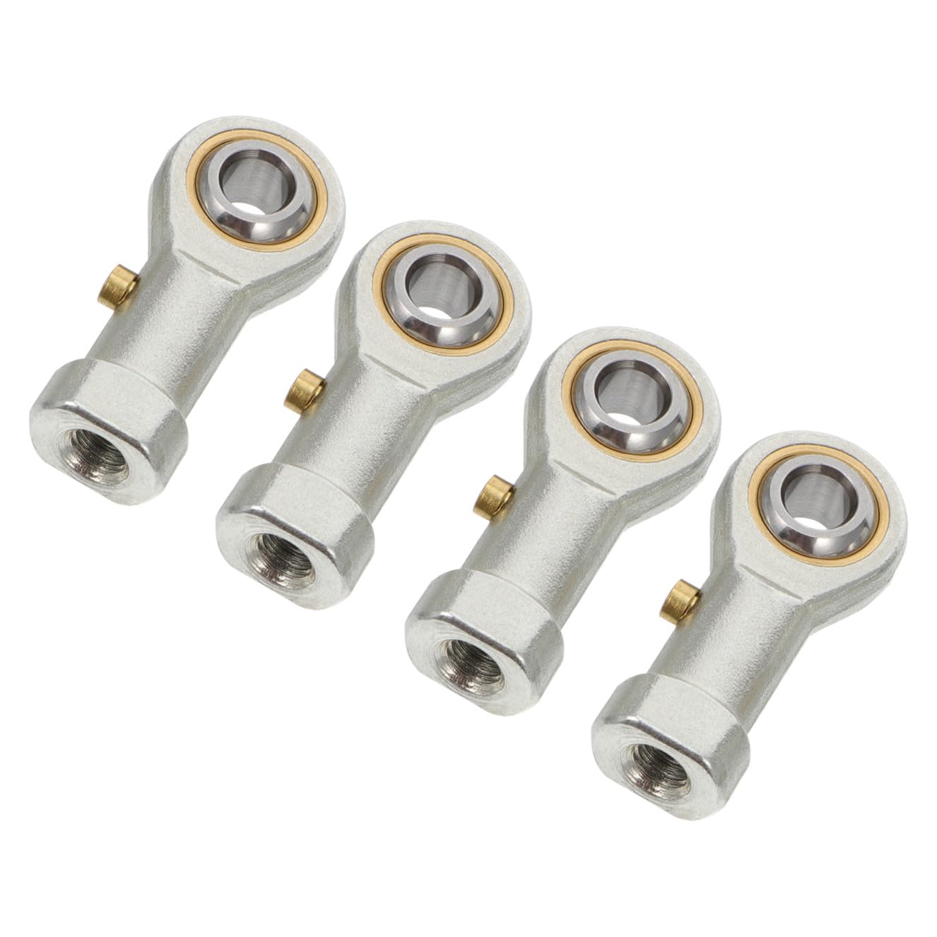 Alipis 4pcs Rod End Bearings Female Thread Joint Bearings for Smooth and High Load Capacity Machined Housing for Performance for Mechanical Applications