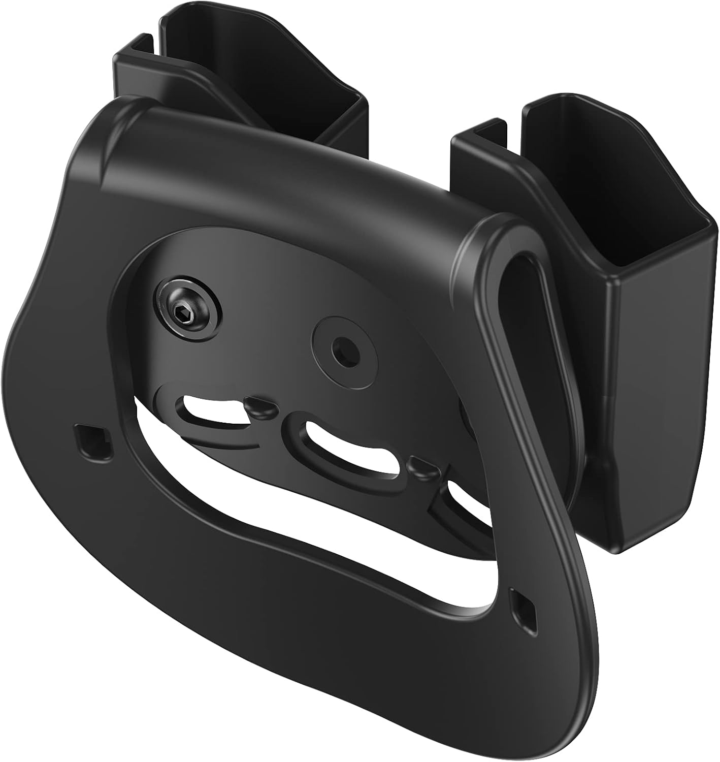 Orpaz Double Mag Pouch Compatible with S&W M&P Shield Magazine Holster, Paddle Attachment