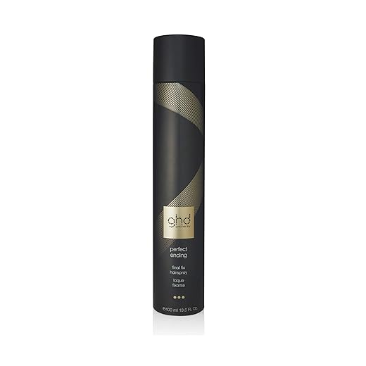 ghd perfect ending - spray de fijación profesional para todo tipo de cabellos con acabado de peinado suave al tacto, 400ml