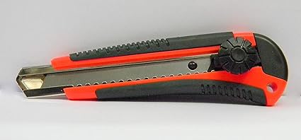 Taparia SNAP OFF CUTTER KNIFE - SK 1 - Hand Tools for Professionals (Pack of 3) (Multicolour)