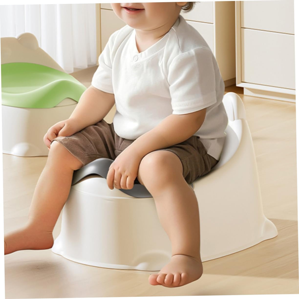 BESPORTBLE Orinal Para Bebes De Inodoro De Aprendizaje Portatil Orinal De Viaje Para Pequeños Inodoro Para Bebes Para Viajes