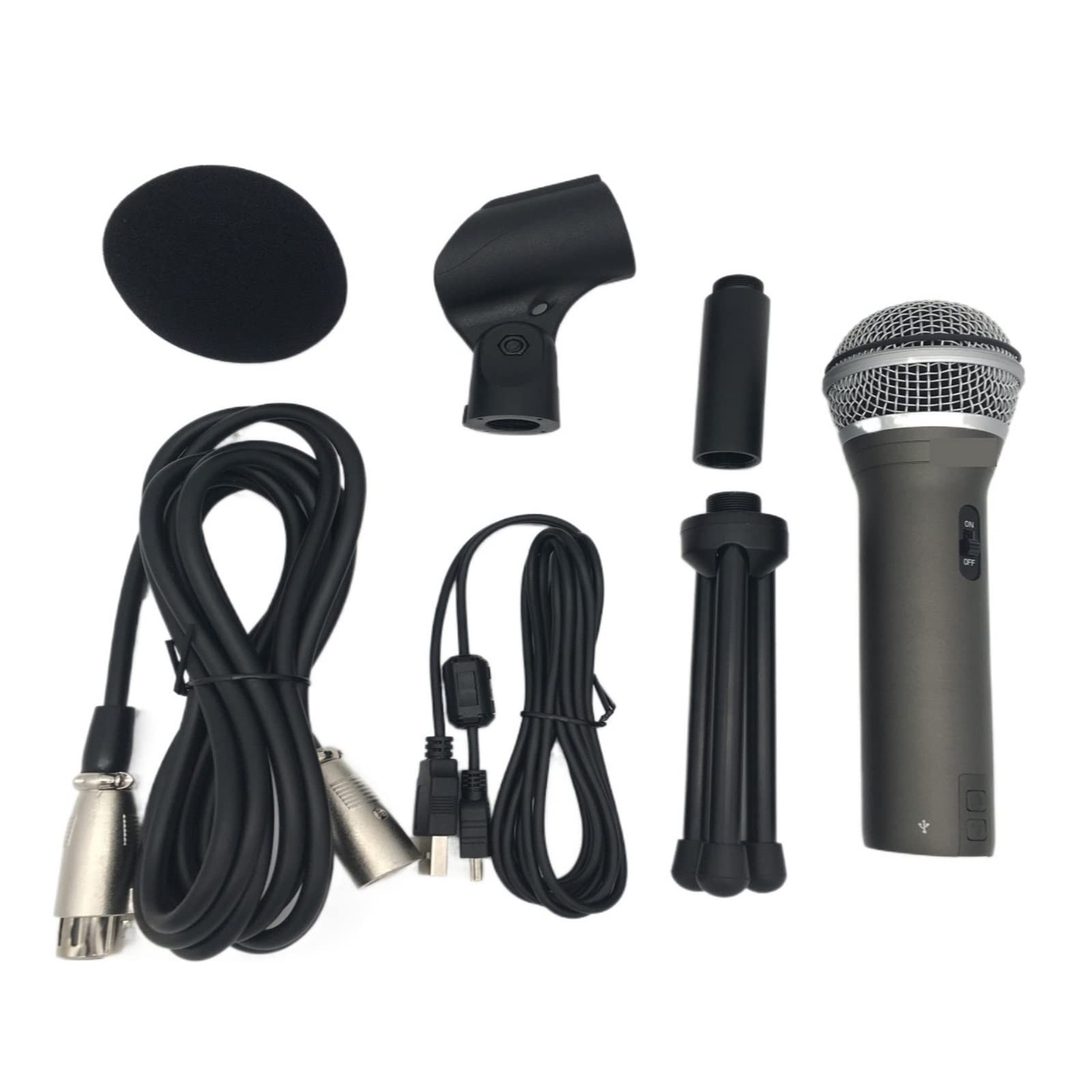 COCGOOmic Q2U USB/XLR Handheld Dynamic Microphone For Podcasting, Live Sound And Music Recording microphone