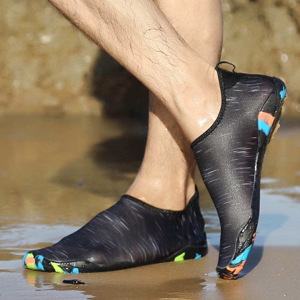 ubervia running shoes - men women water shoes sports quick dry barefoot for swim diving surfing aqua pool beach walking yoga exercise shoes