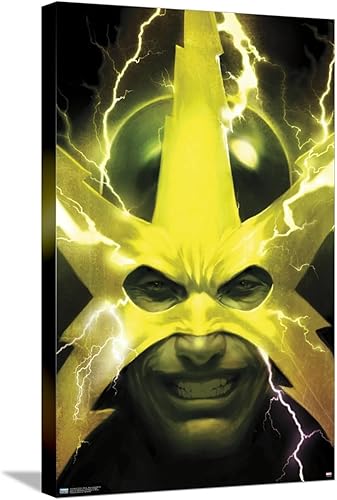 Trends International Marvel Comics Electro - Web of Spider-Man #2 Canvas Wall Poster