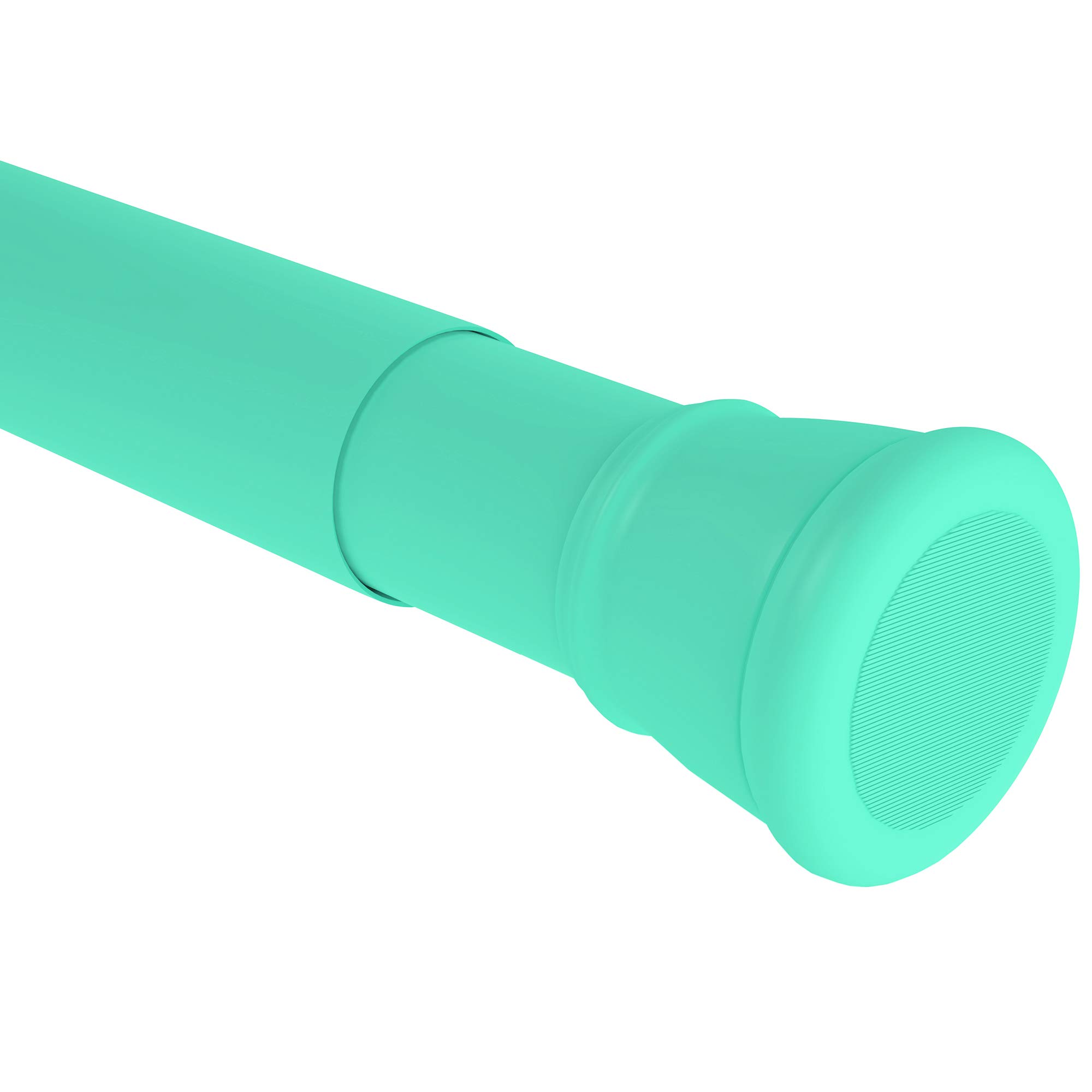 Story@Home Curtain Rod 104–178 CM | Adjustable Rod Without Drilling | Extendable Shower Curtain Tension Rod | Rustproof Metal Curtain Rod Pipe | Stable Spring Installation | Ocean Green