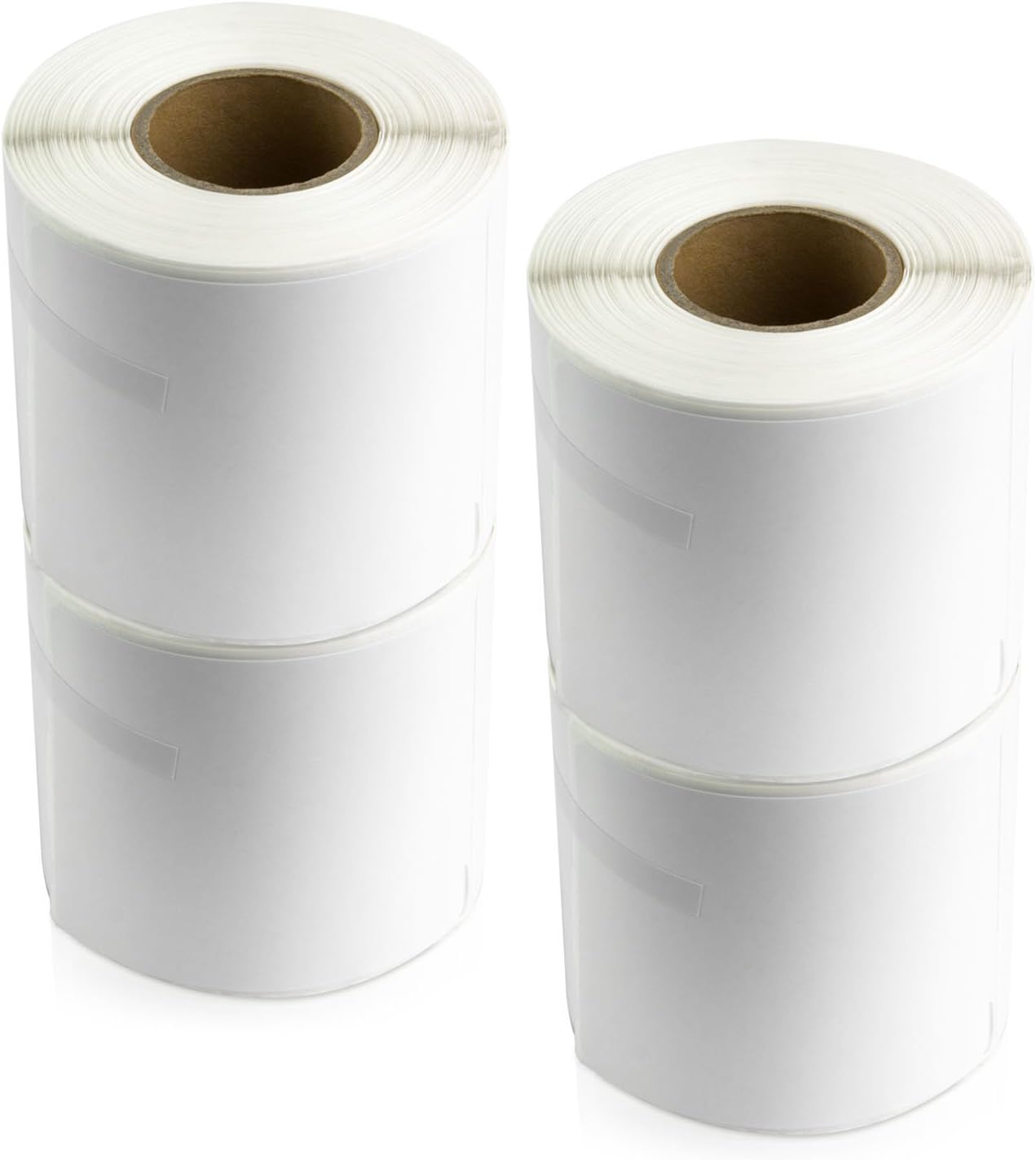 OfficeSmartLabels(2 x 2 5/16 inch) Multipurpose Removable Labels, Compatible with 30370 Labels (4 Rolls / 250 Labels Per Roll)