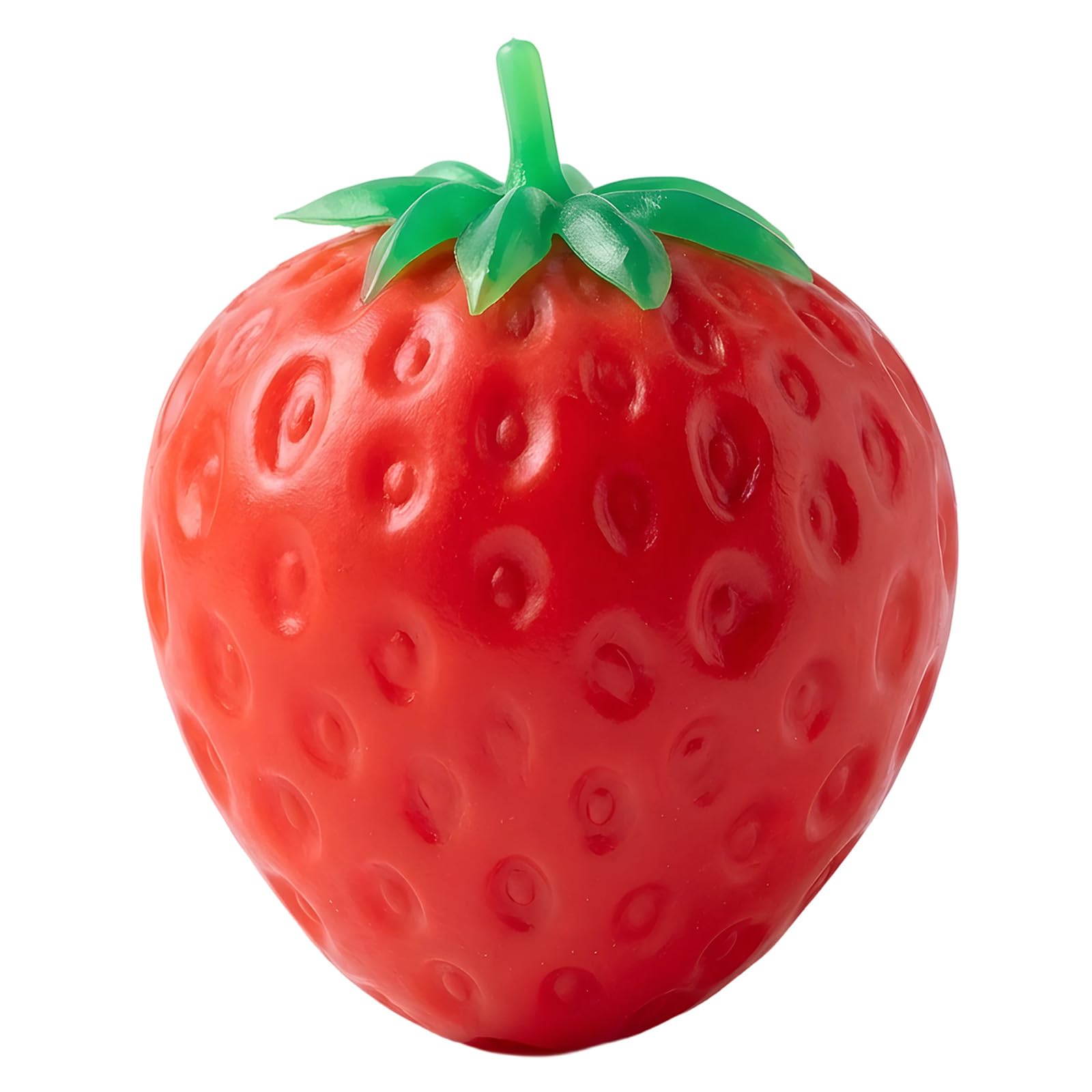 Strawberry Squishy, Giant Strawberry Squishy, Desktop Ornament, Office Desk Mood Relief, Focus Assistance Tool, Squishys Strawberry for Work and Study Environments