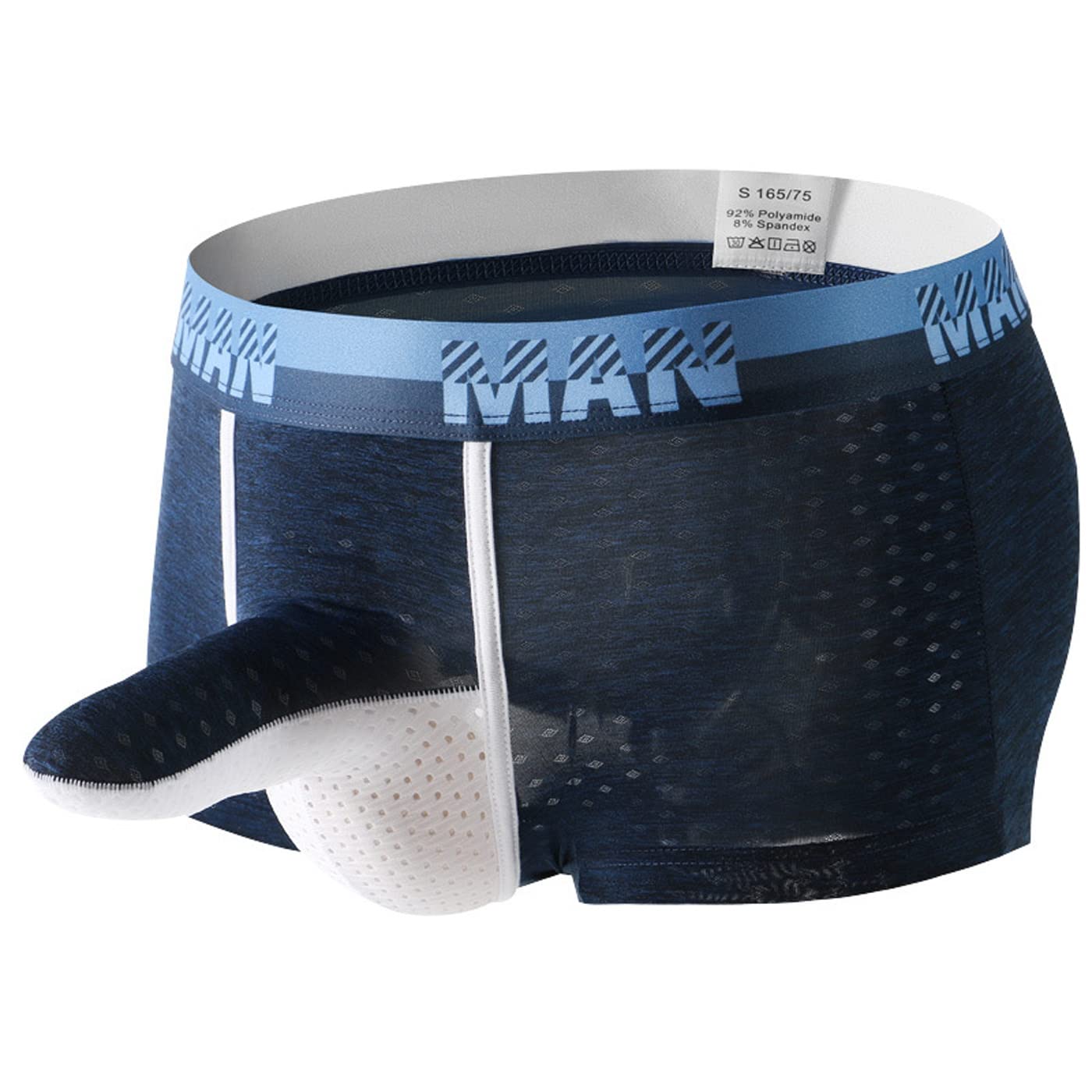 Mens Cool Mesh Elephant Nose Briefs Boxers Underwear