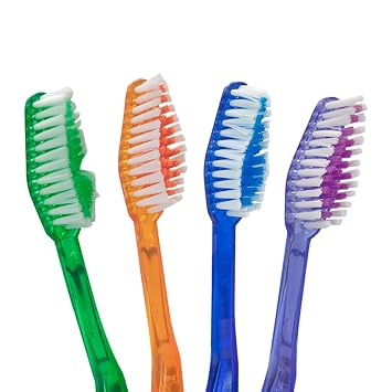Vivid Unibrush II Premium Quality Toothbrushes Pre-Pasted Toothpaste on Bristles Individually Wrapped Designed for Daily Use, Overnight Guests, Traveling, (100 Pack), UniBrush II, by Vivid