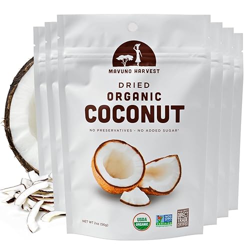 Miniatura 106 de Mavuno Harvest Paquete variado de frutas secas orgánicas, mango seco, papaya, piña, plátano, yaca y mezcla tropical, saludable, vegano, sin azúcar