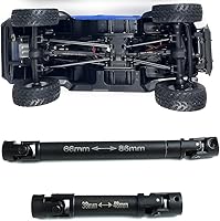 Vista 6 de 1 Unidades de acero RC eje de transmisión CVD 38+2.598 in eje de transmisión para 1/24 Axial SCX24 AXI00005 Gladiator Crawler Car