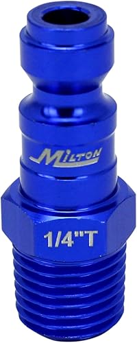 Miniatura 9 de ColorFit by Milton Kit de acoplador y enchufe - (estilo T, azul) - 14" NPT, (14 piezas) - S-314TKIT