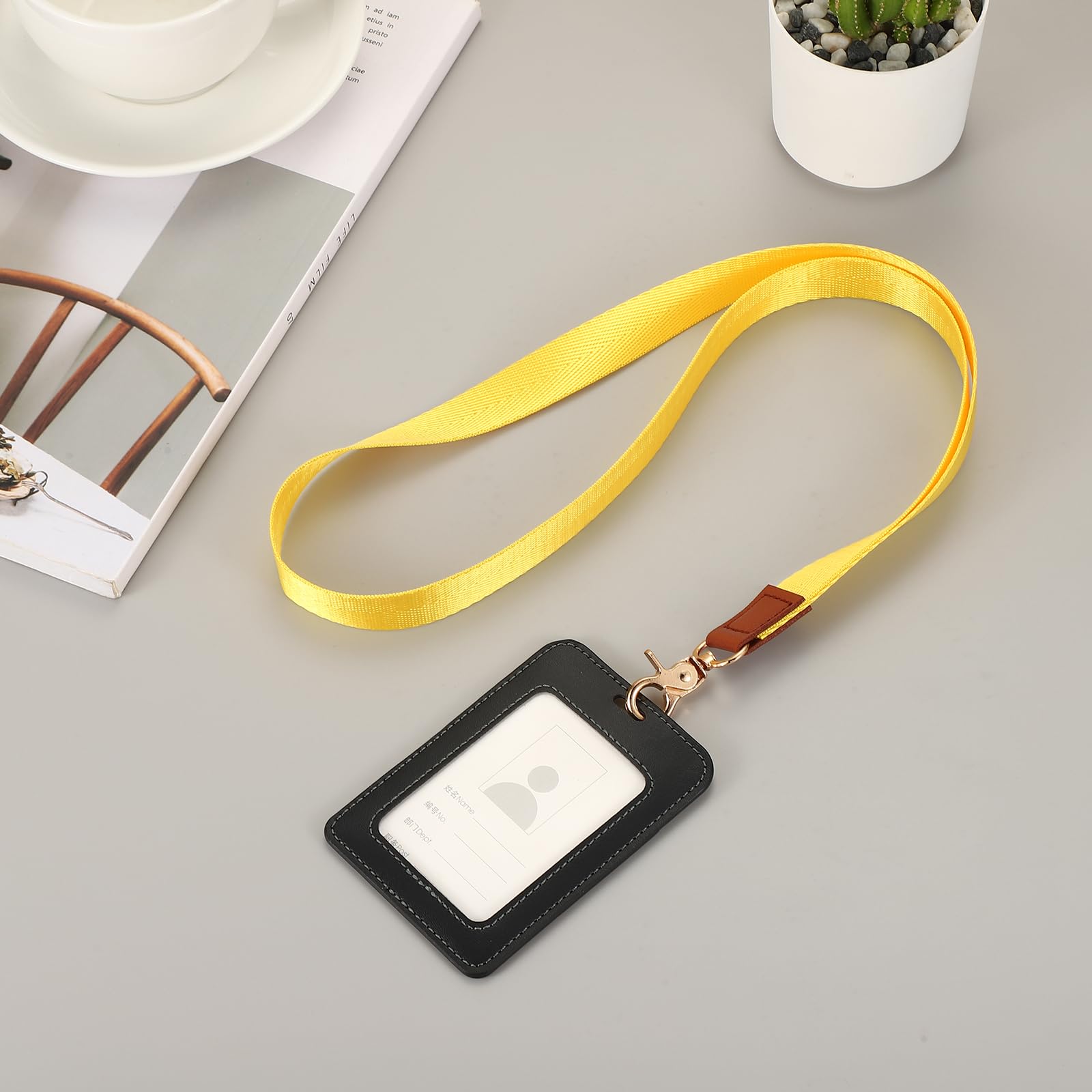 PATIKIL Key Lanyard, Modern Neck Lanyards Strap ID Badges Holder - Image 4