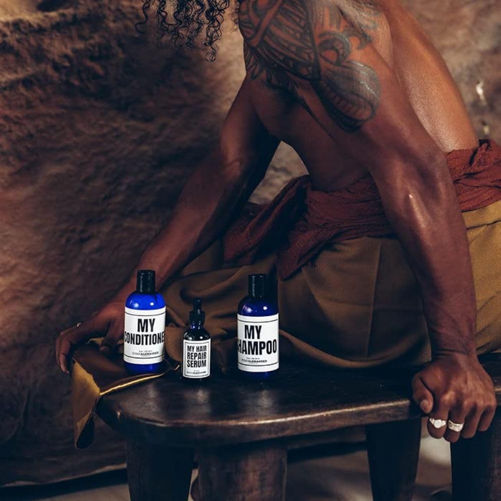Evan Alexander Fine Grooming MY Hair Repair System (Shampoo, Conditioner, Serum)