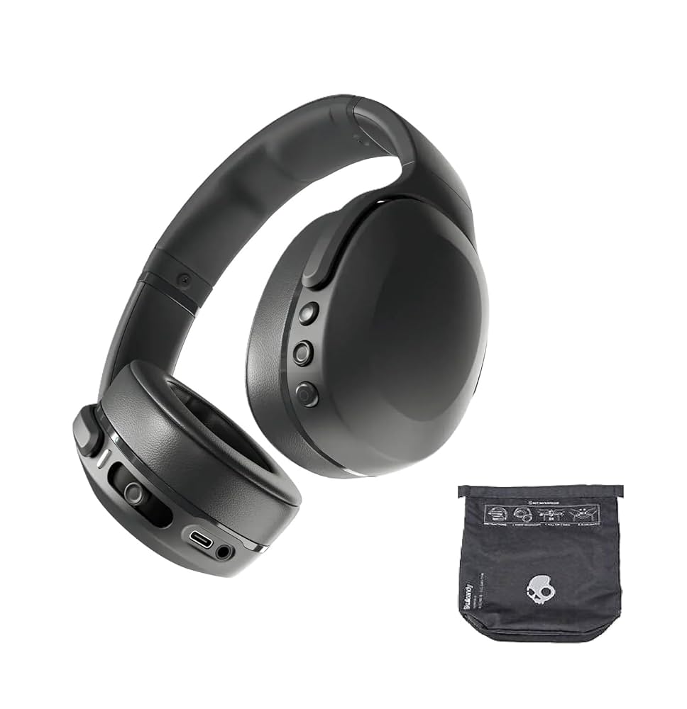 未使用 Skullcandy Crusher Wireless ブラック Free Shipping! Skullcandy Crusher Wireless Over-Ear