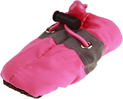 Miniatura 6 de GabeFish - Calcetines antideslizantes para perros resistentes al agua, con cordón ajustable, protectores para patas para mascotas pequeñas y