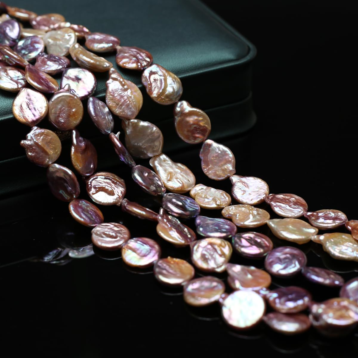 Natural Irregular Cultured Freshwater Pearl Baroque Pearl Beads Loose Bead for DIY Women Pendants Earrings Jewelry Making 14.2 inch - Image 6