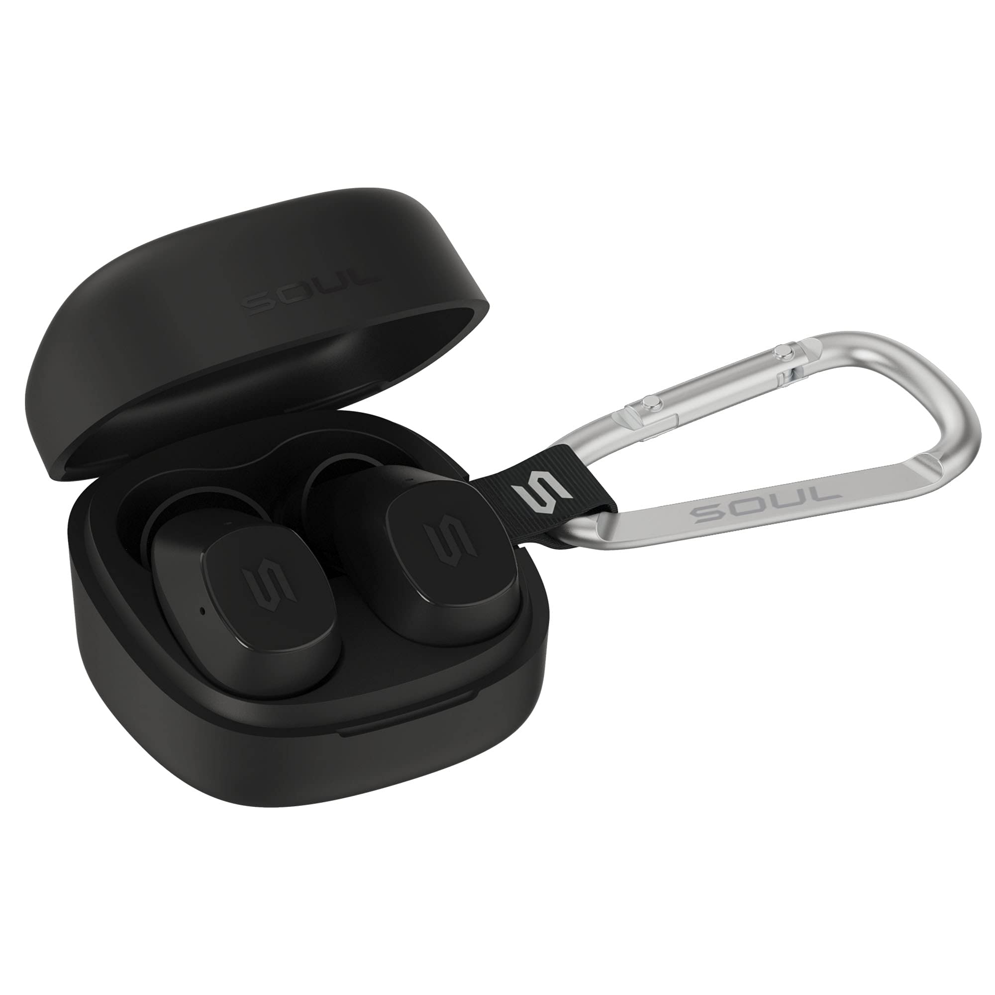 New SOUL S-Nano True Wireless Earbuds - in Ear Headphones, Ultra Portable, Bluetooth, IPX5 Waterproo