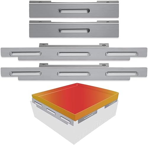 Protectores de viento para parrilla Blackstone de 36 pulgadas, accesorios de parrilla Blackstone, pantalla magnética de acero inoxidable, protege el