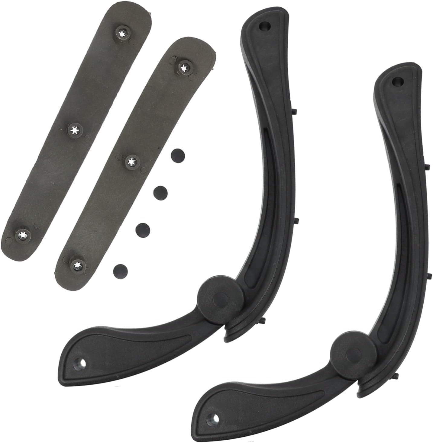 Gadpiparty 1Set Office Chair Armrest Replacement Ergonomic Grip Handles for Swivel Chairs Armrests for Comfort and Relaxation for Office Workers and Home Use