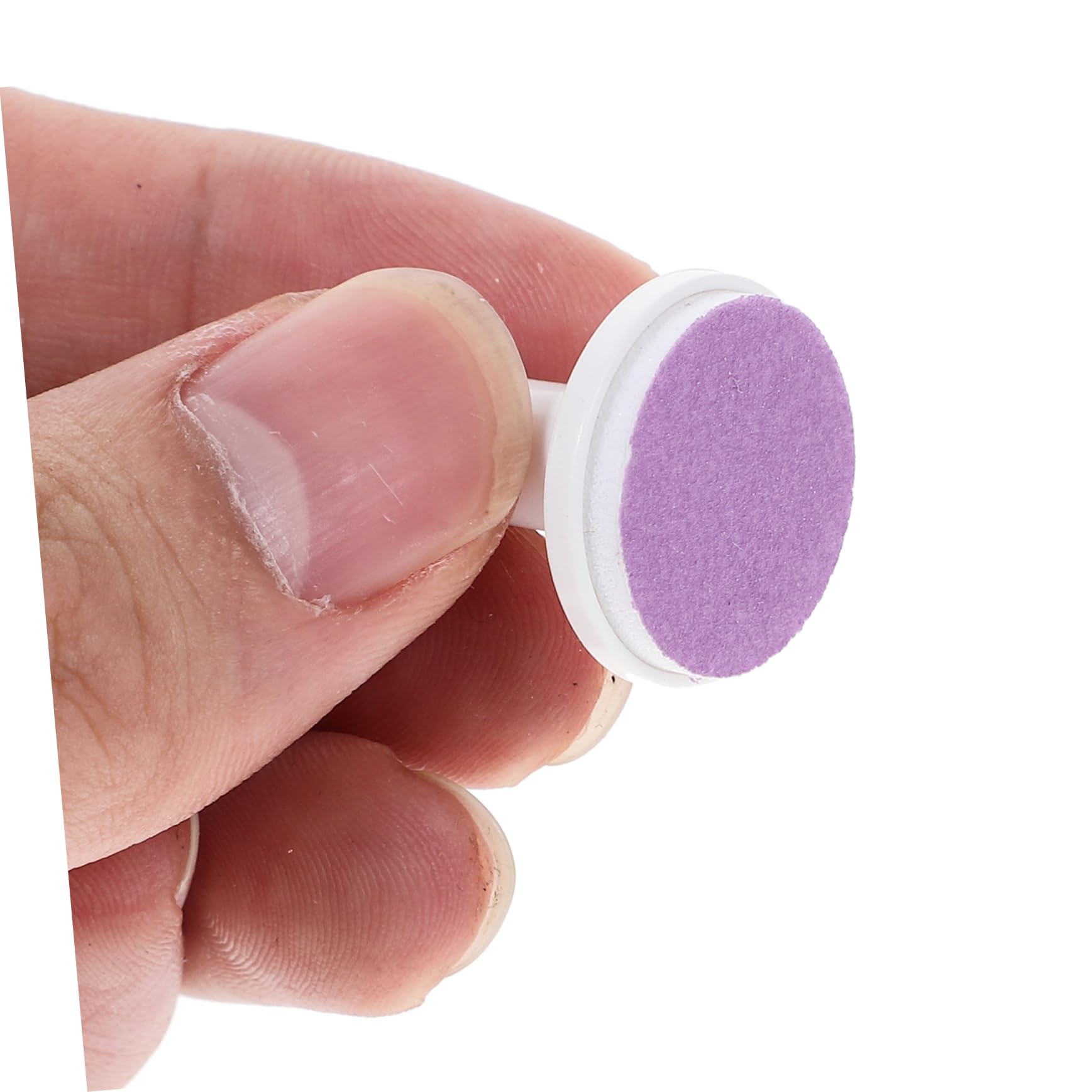 FOYTOKI 12pcs Baby Nail File Pads Nail Trimmer Replacement Pads Electric Nail Grinding Parts for Baby Care