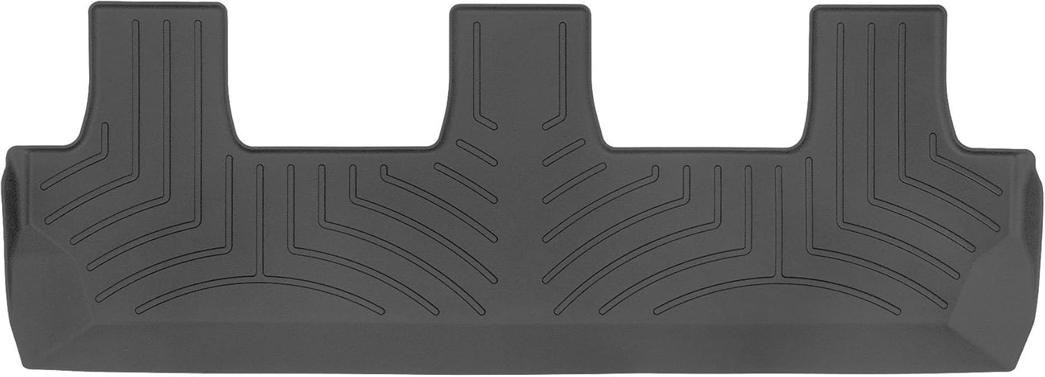 WeatherTech FloorLiner HP Custom Fit Floor Mats for Ford Expedition, Navigator - 3rd Row (4412956IM), Black