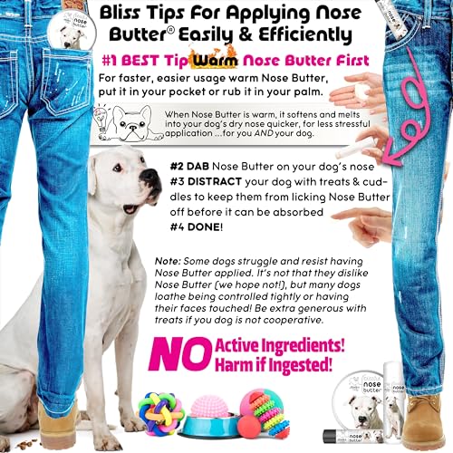 Image of The Blissful Dog Dogo Argentino Unscented Nose Butter - Dog Nose Butter, 16 Ounce