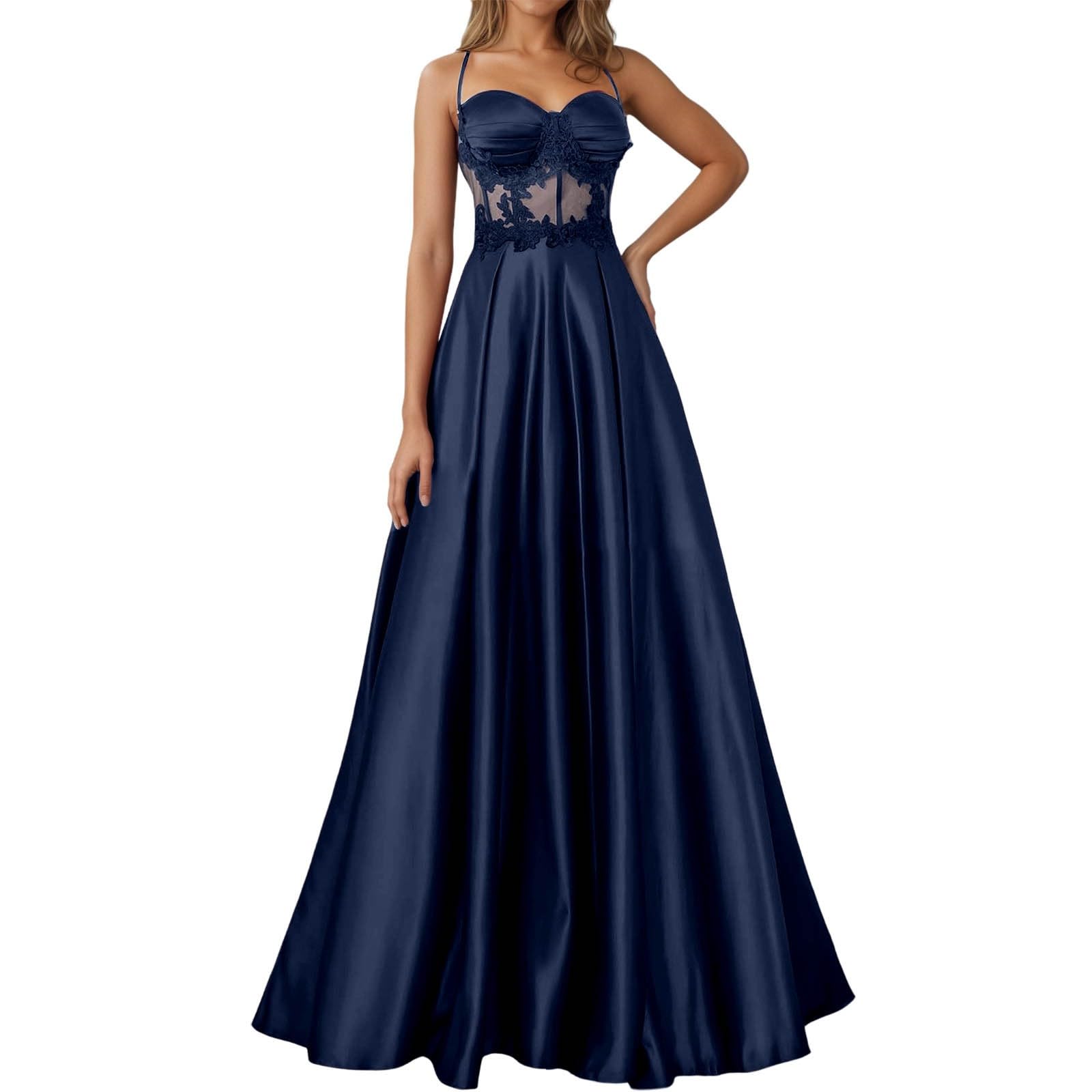 Vestidos Largos Verano Mujer,Elegante Vestido Informal de Mujer, Vestido Largo con Hombros Descubiertos, con Sujetador Incorporado, Corte Ajustado, para Fiestas de Noche y cenas Formales