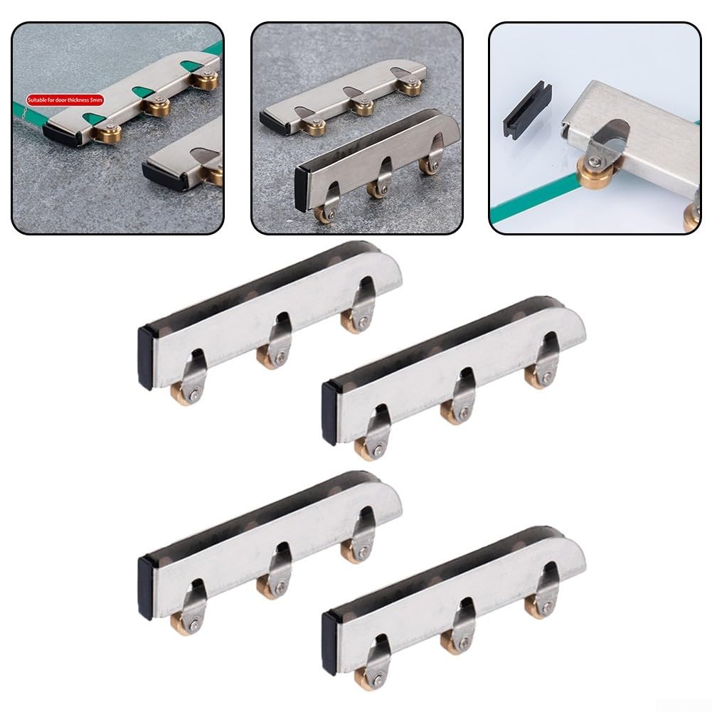 rotelle scorrevoli. Hardware in Acciaio Inossidabile dal Design Elegante con Una capacità di carico Massima 40 kg