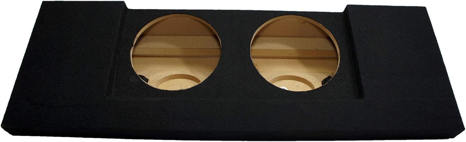 American Sound Connection Dual 10" Sub Box Subwoofer Enclosure New Compatible with 2015-2025 GMC Canyon Crew Cab Truck