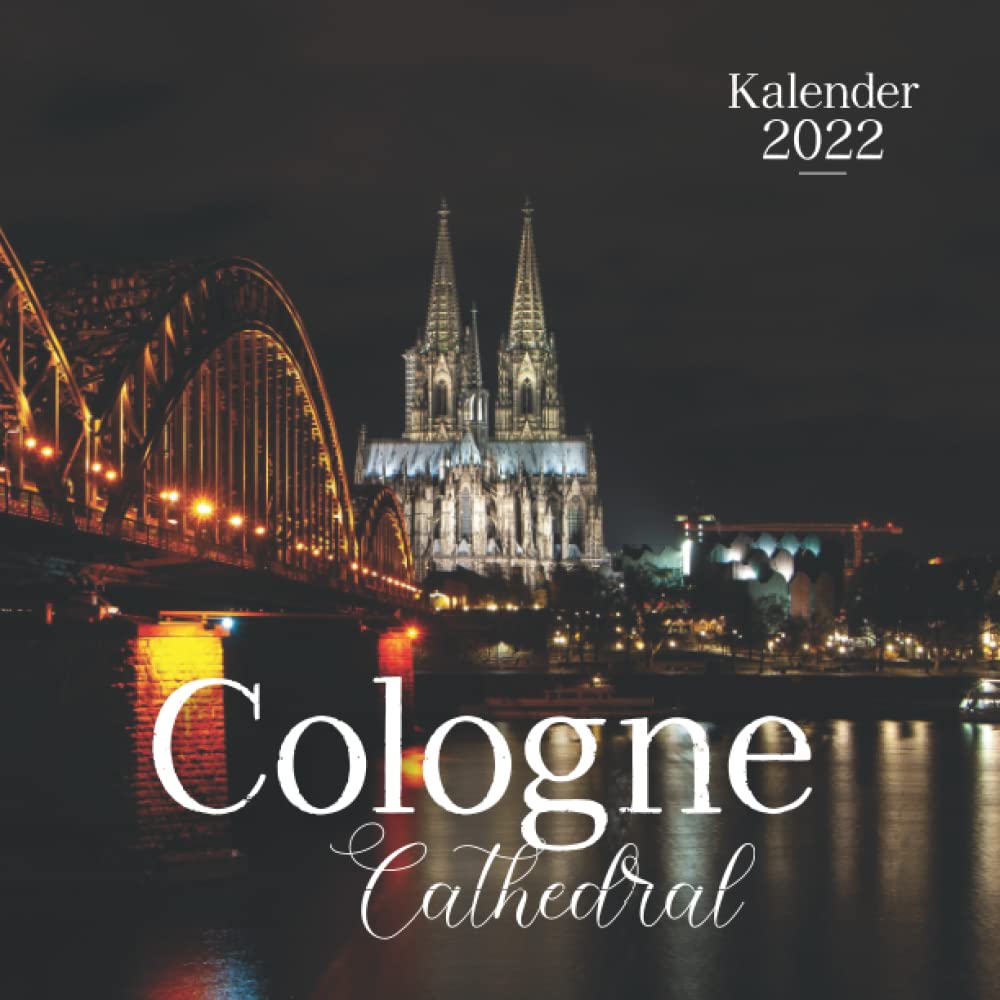 Cologne Cathedral 2022 Kalender: Kalender 2022 für Tierliebhaber - 8.5x8.5 inches - Geschenke für Familie und Freunde - tiere lustig