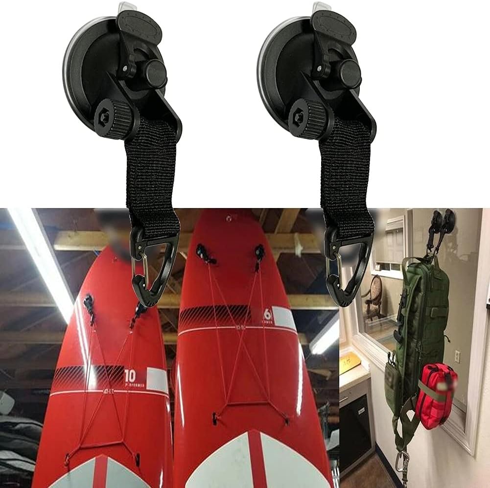 4 Pcs Outdoor Suction Cup Securing Hook Tie Down Camping Tarp As Car Side Awning Pool Tarps Tents Securing Hook Universal