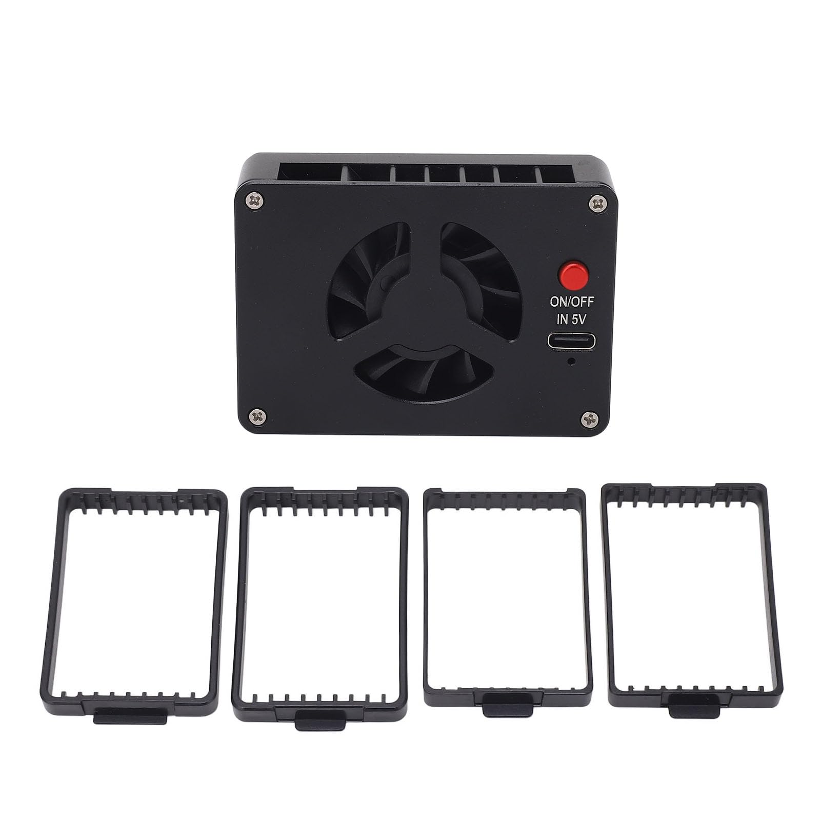 Ventola di Raffreddamento per Fotocamera a Semiconduttore, Raffreddatore per Fotocamera a Semiconduttore per A7M4 ZVE1 A6700 A7C2 ZV E10 ZV1 per XT4 per R6 R7, Basso Rumore con 2